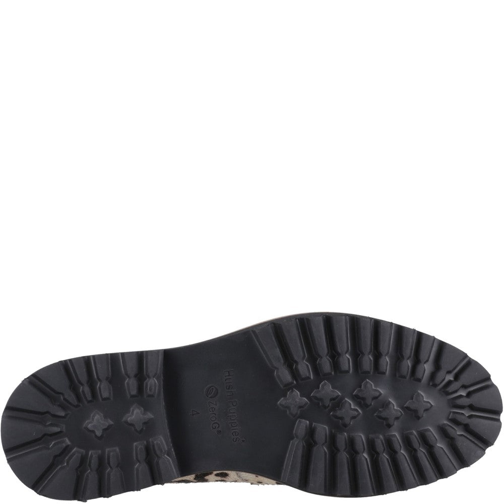 Slip On Ladies Shoes Animal Hush Puppies Ginny Loafer