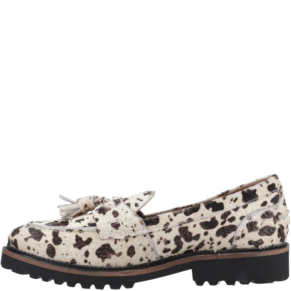 Slip On Ladies Shoes Animal Hush Puppies Ginny Loafer