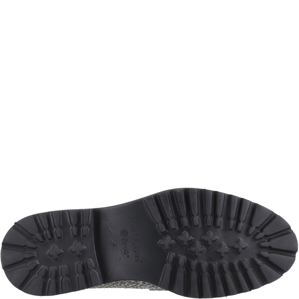 Slip On Ladies Shoes Snake Hush Puppies Ginny Loafer