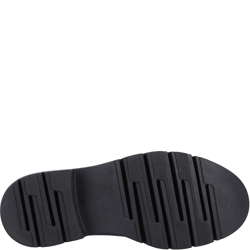 Ladies Long Boots Black Hush Puppies Rowan Boot