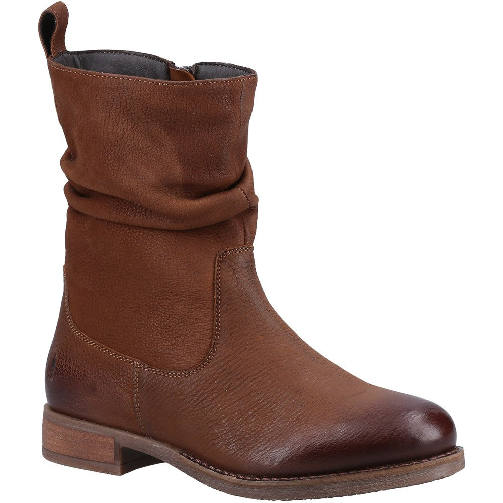 Ladies Ankle Boots Tan Hush Puppies Emilia Boot