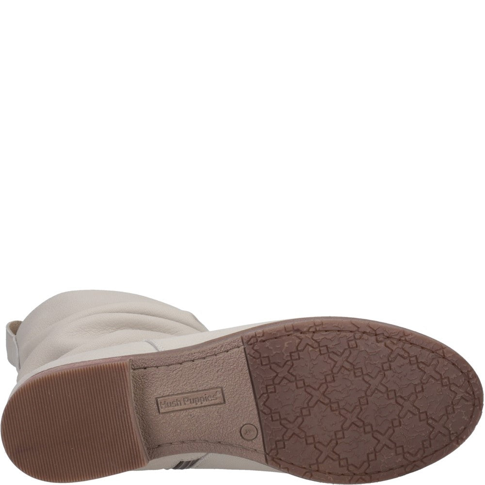 Ladies Ankle Boots Nude Hush Puppies Emilia Boot