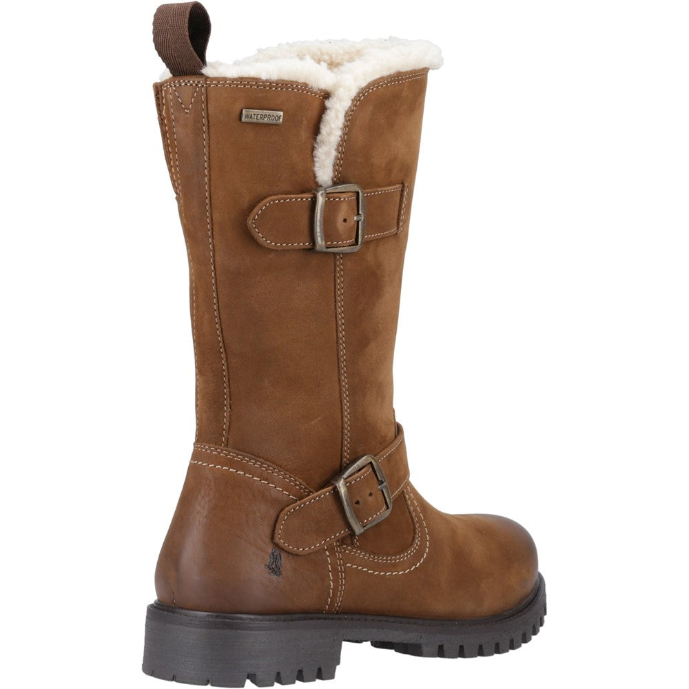Ladies Mid Boot Tan Hush Puppies Winnie Boot