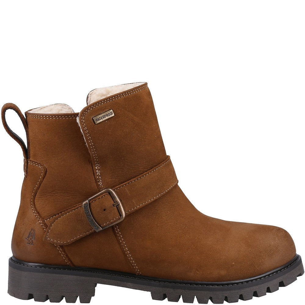 Ladies Ankle Boots Tan Hush Puppies Wakely Boot