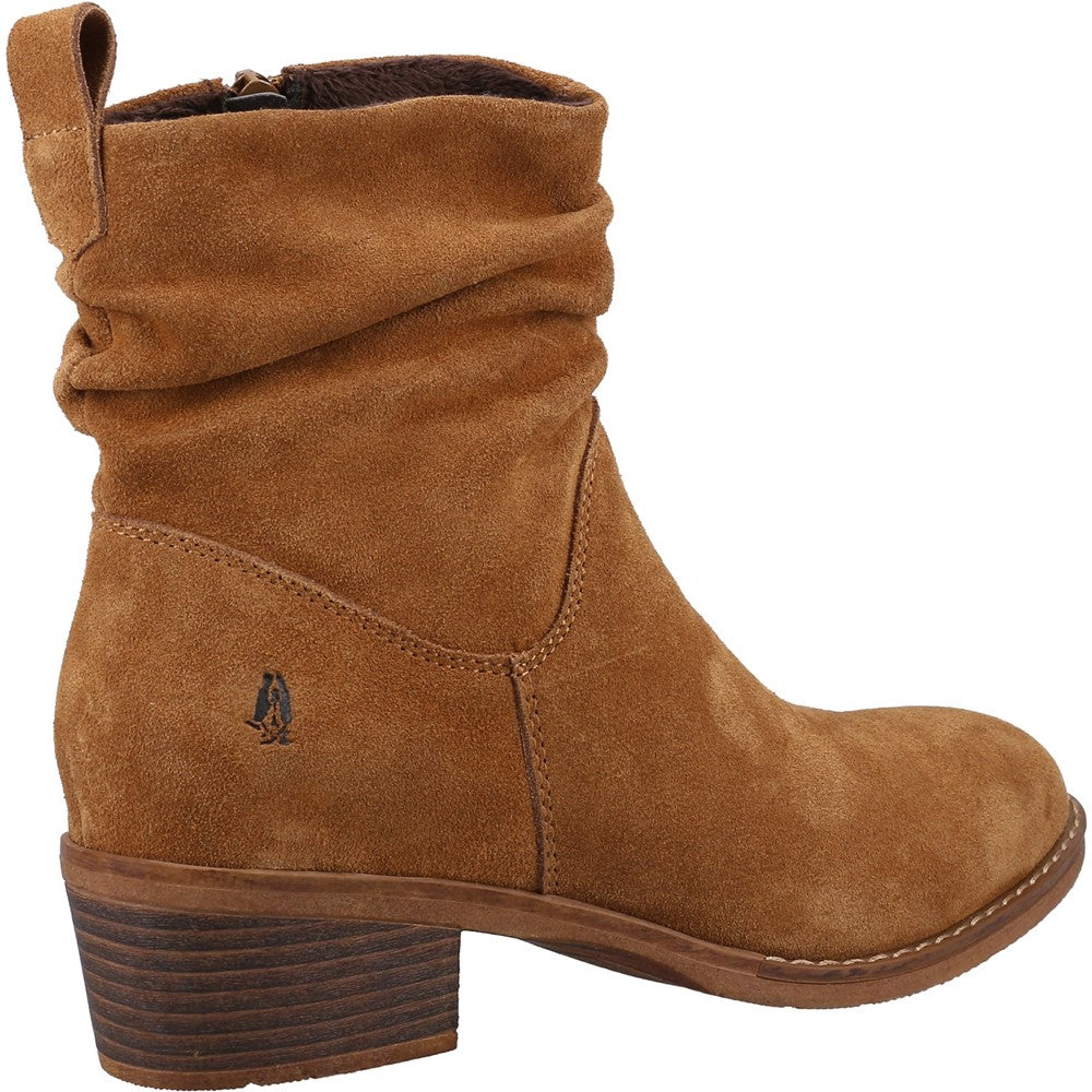 Ladies Ankle Boots Tan Hush Puppies Iris Boot