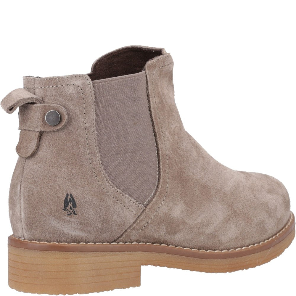 Ladies Ankle Boots Grey Hush Puppies Maddy Wide Boot