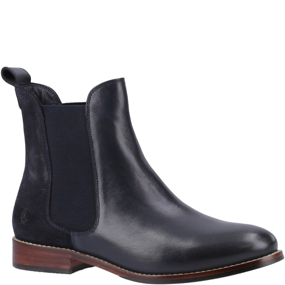 Ladies Ankle Boots Navy Hush Puppies Colette Boot