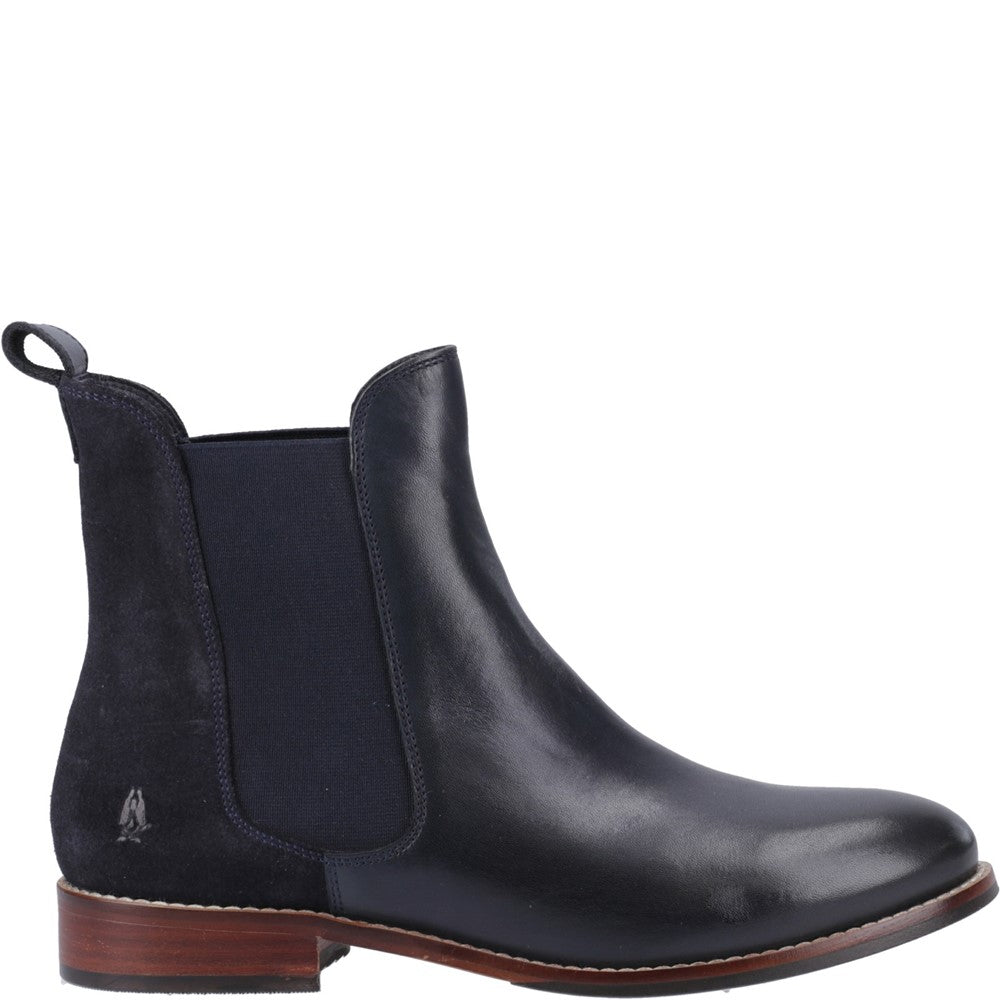 Ladies Ankle Boots Navy Hush Puppies Colette Boot