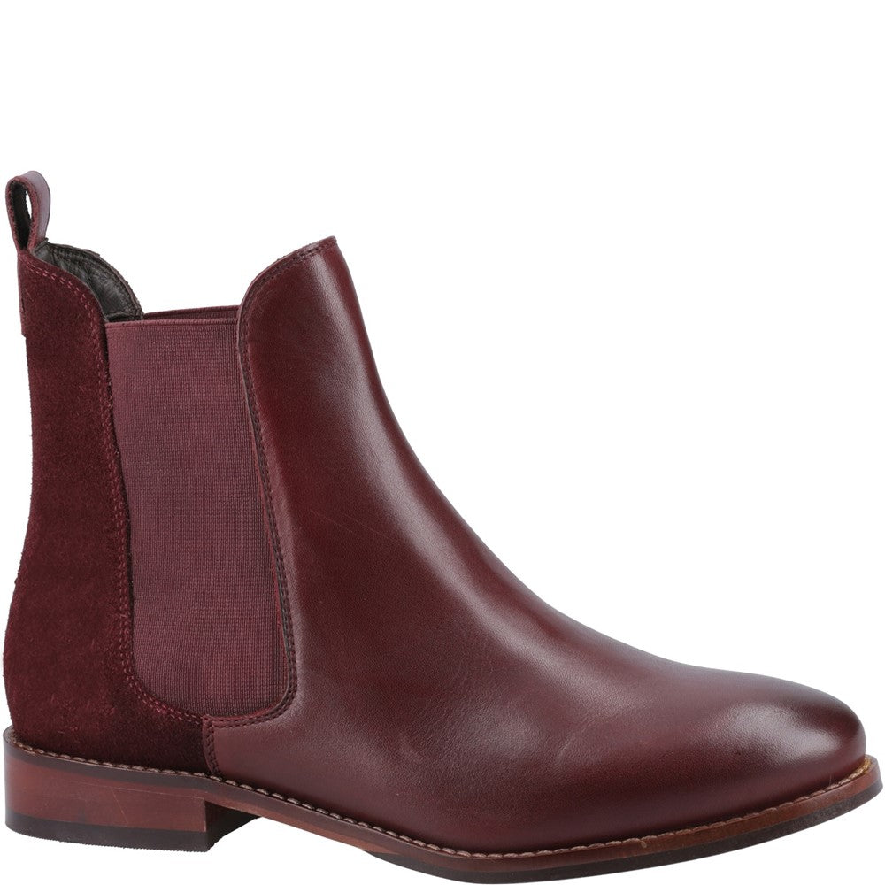 Ladies Ankle Boots Bordeaux Hush Puppies Colette Boot
