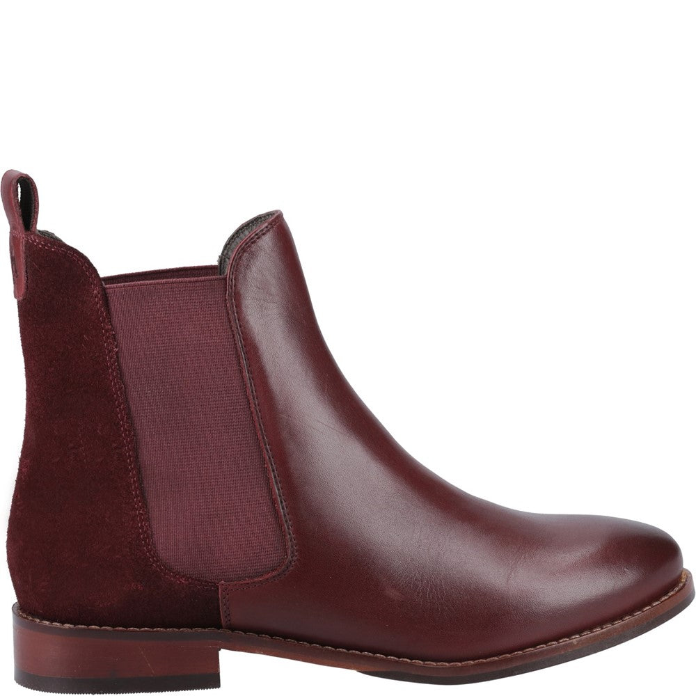 Ladies Ankle Boots Bordeaux Hush Puppies Colette Boot