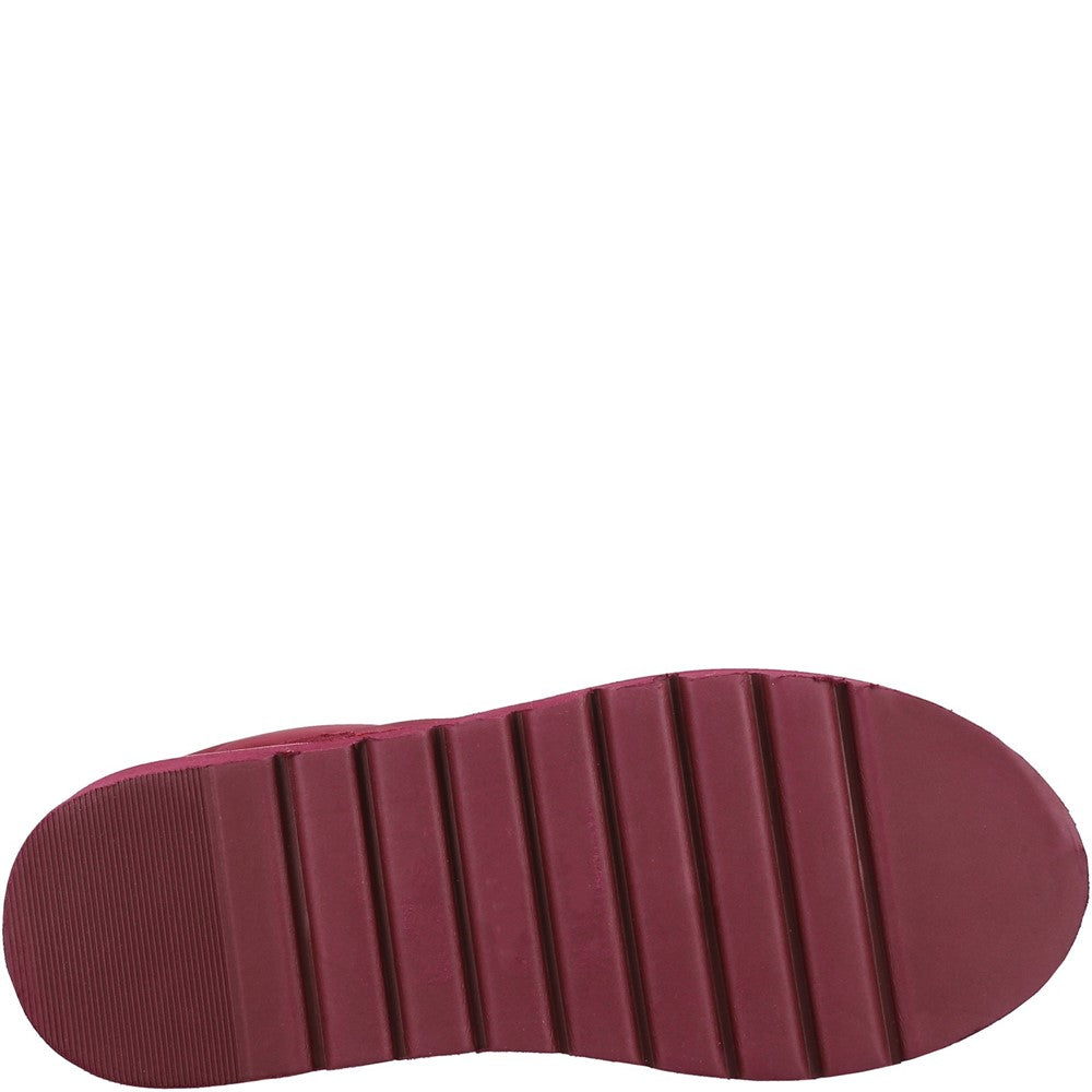 Classic Ladies Slippers Merlot Hush Puppies Hush Puffies Slippers
