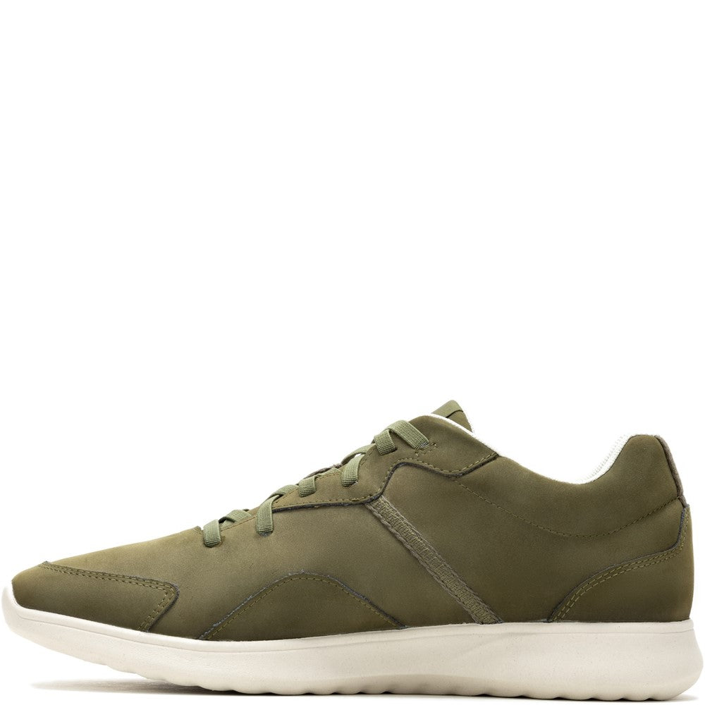 Mens Sports Olive Hush Puppies The Good Trainer