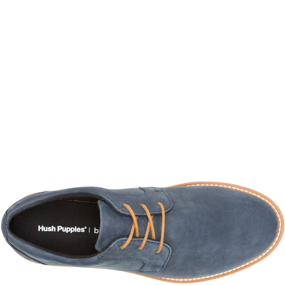 Lace Mens Summer Navy Hush Puppies Jenson Oxford