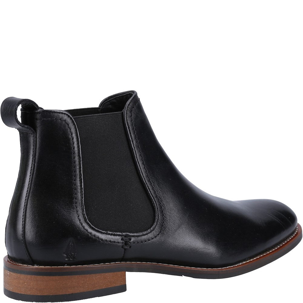 Mens Formal Boots Black Hush Puppies Diego Chelsea Boot