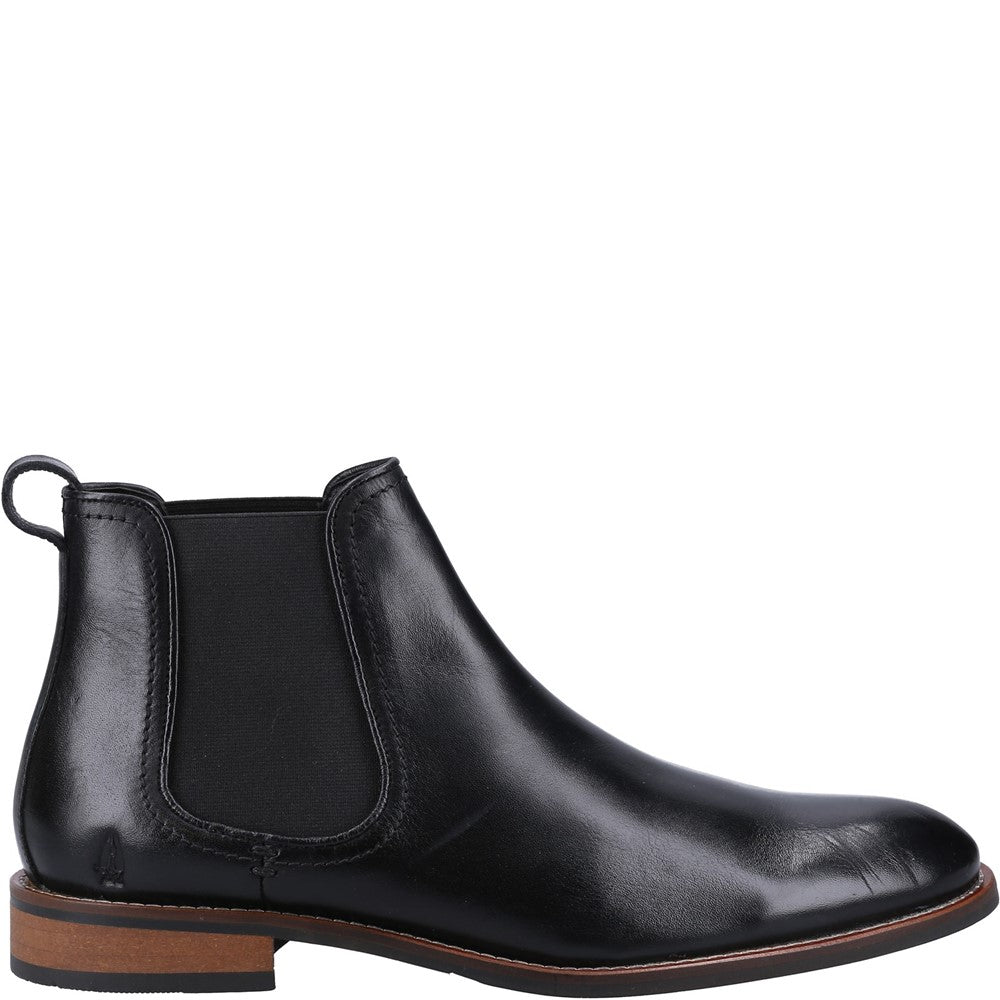 Mens Formal Boots Black Hush Puppies Diego Chelsea Boot