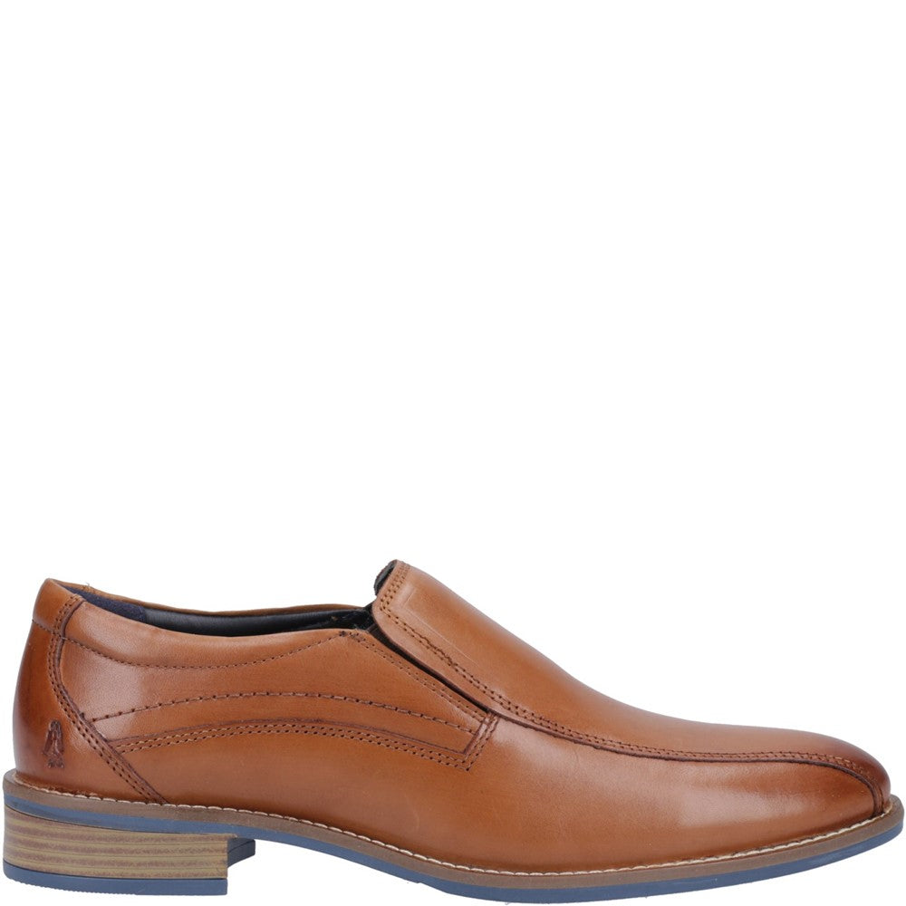 Mens Formal Slip On Shoes Tan Hush Puppies Donovan Shoe