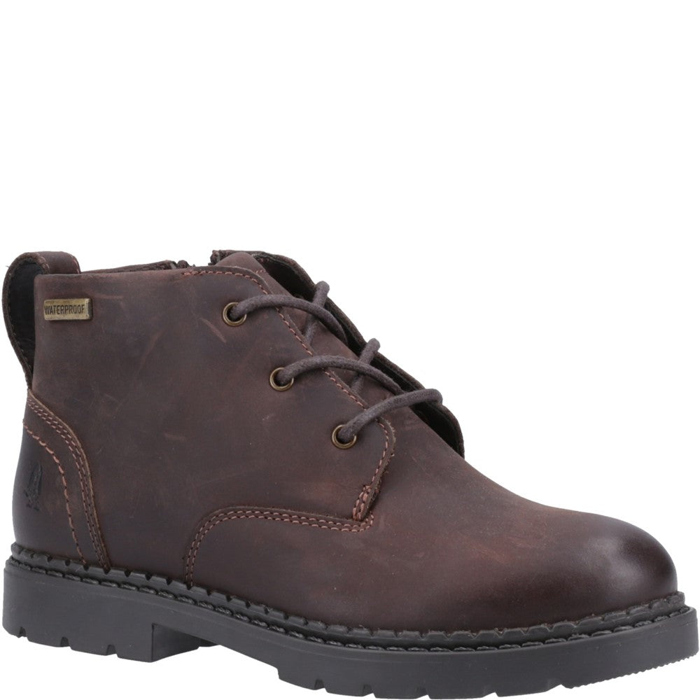 Boys Boots Brown Hush Puppies Mini Presley Boot
