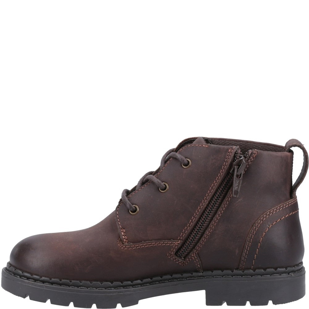 Boys Boots Brown Hush Puppies Mini Presley Boot