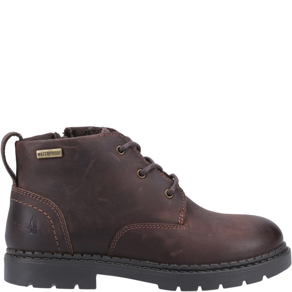 Boys Boots Brown Hush Puppies Mini Presley Boot