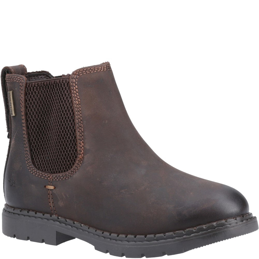 Boys Boots Brown Hush Puppies Mini Preston Boot