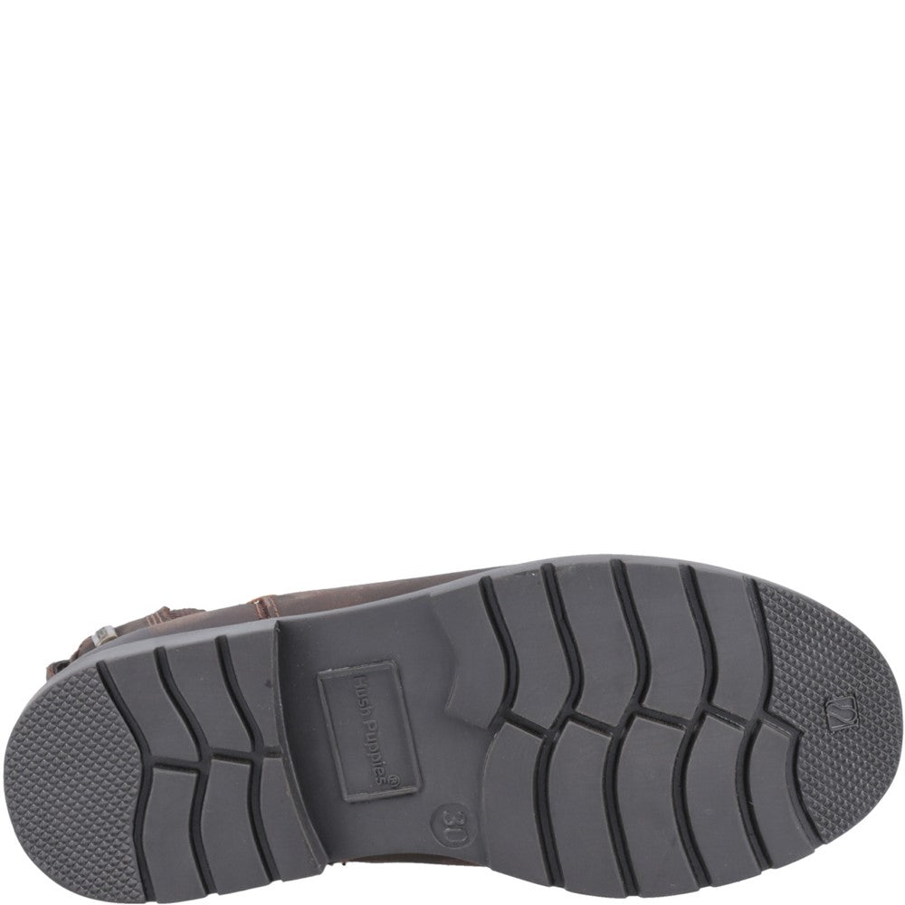 Boys Boots Brown Hush Puppies Mini Preston Boot