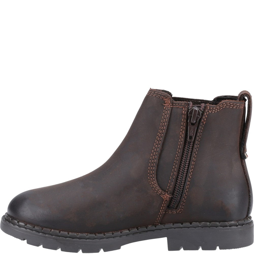 Boys Boots Brown Hush Puppies Mini Preston Boot