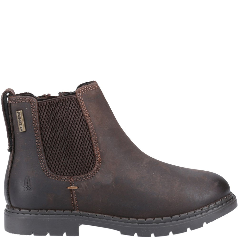Boys Boots Brown Hush Puppies Mini Preston Boot
