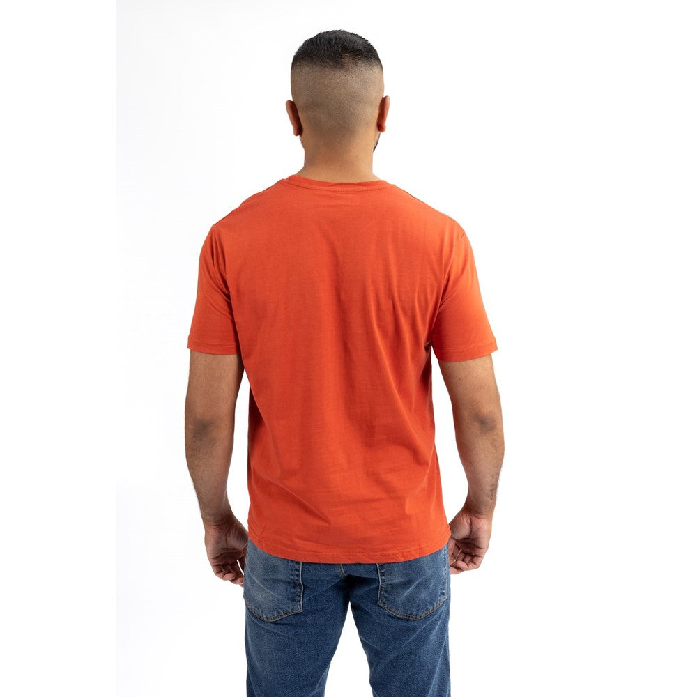 Tee Shirts Orange Hush Puppies Mens Retro Script Tee