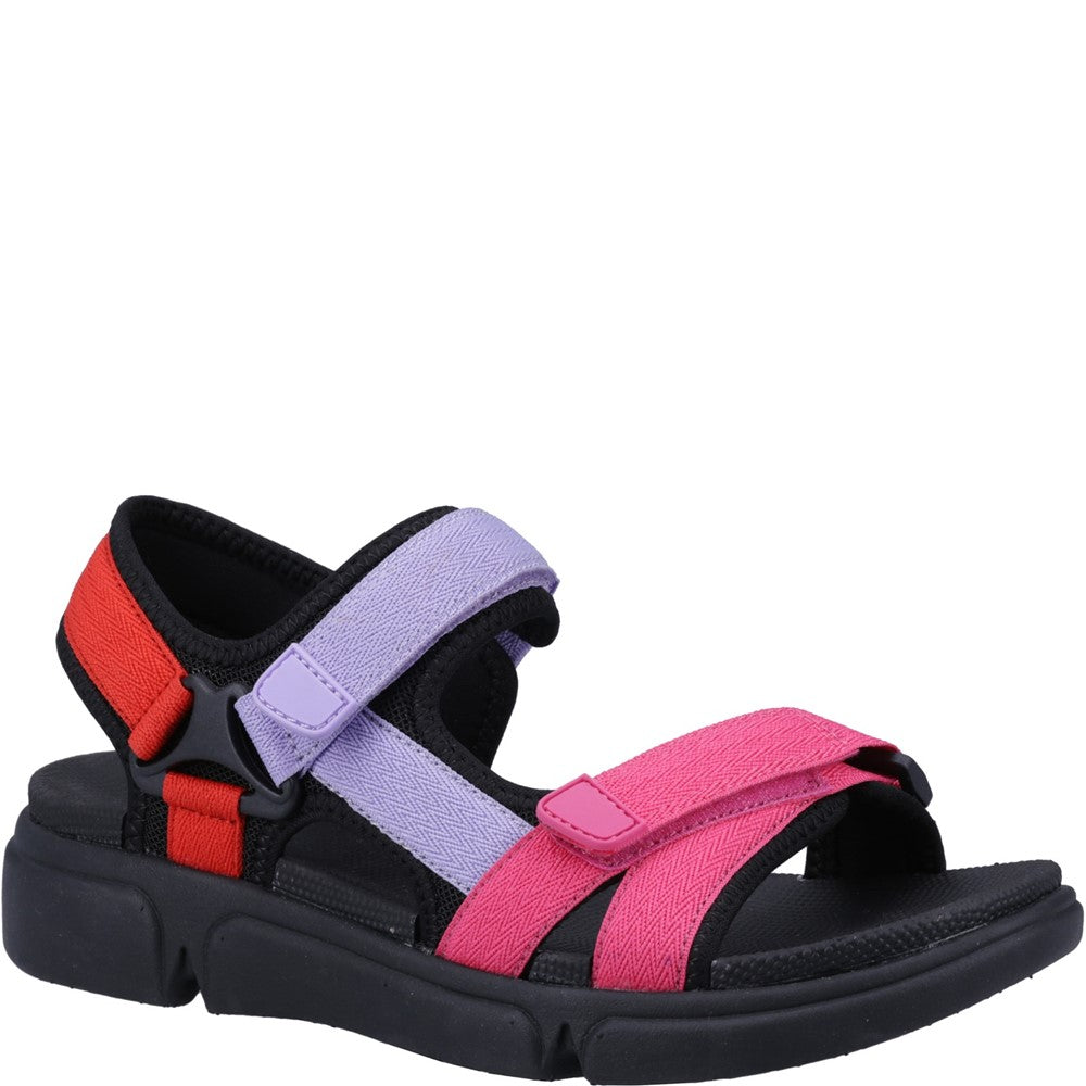 Sandal Ladies Summer Multicoloured Hush Puppies Shelley Sandal