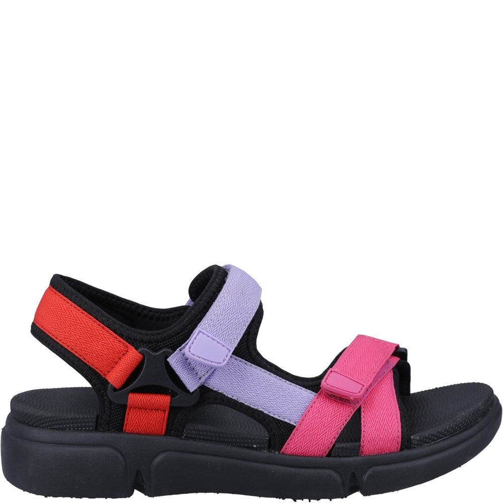 Sandal Ladies Summer Multicoloured Hush Puppies Shelley Sandal