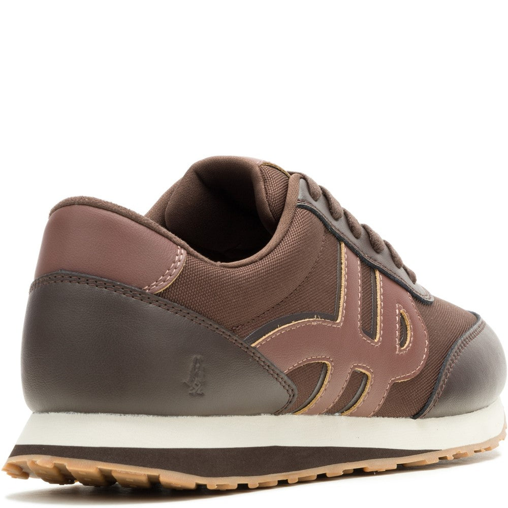 Mens Sports Brown Hush Puppies Seventy8 Sneaker