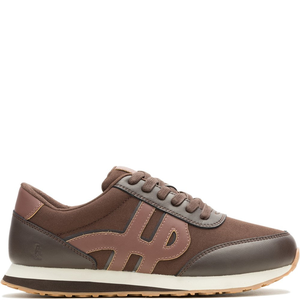 Mens Sports Brown Hush Puppies Seventy8 Sneaker