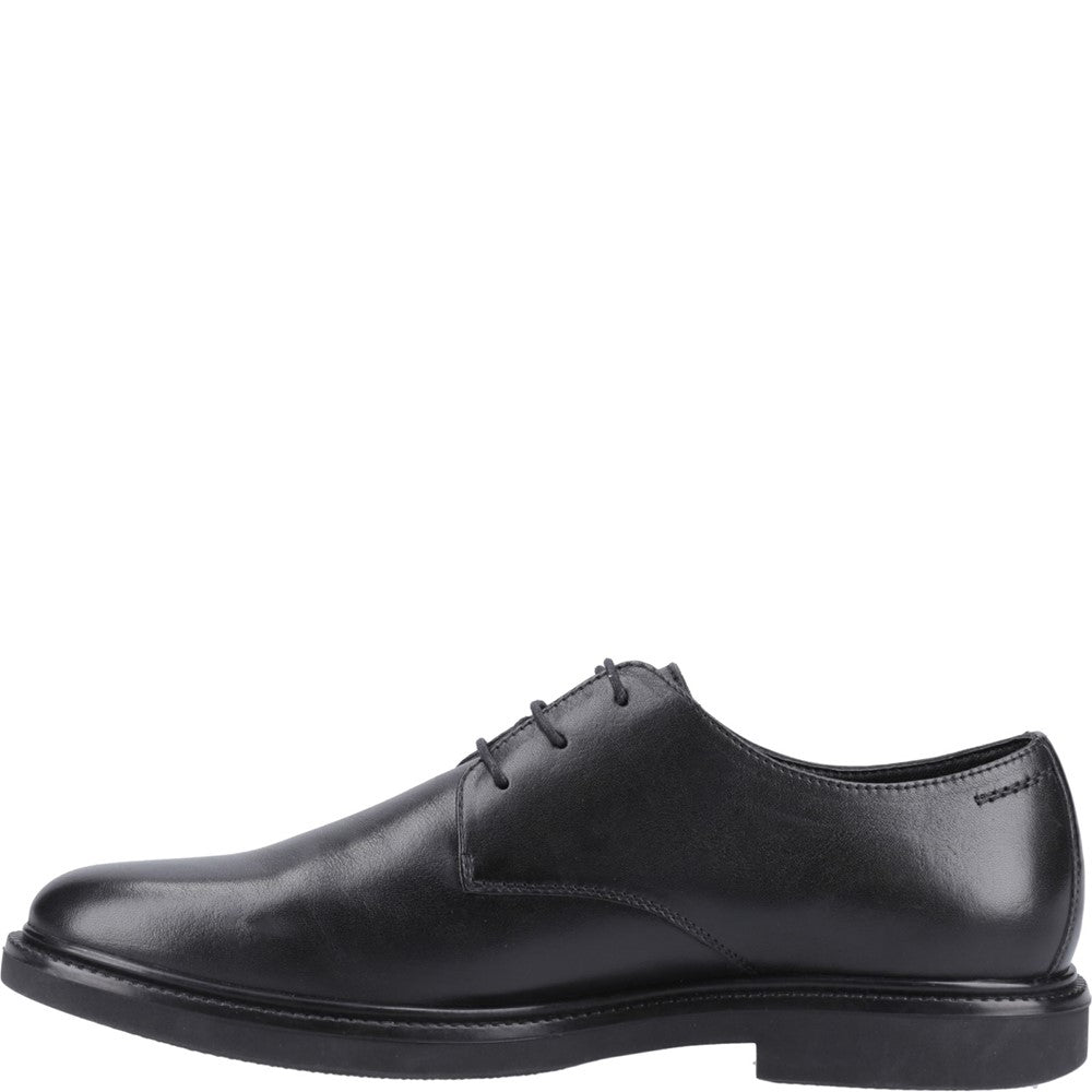 Mens Formal Lace Up Shoes Black Hush Puppies Kye Lace Up Shoe