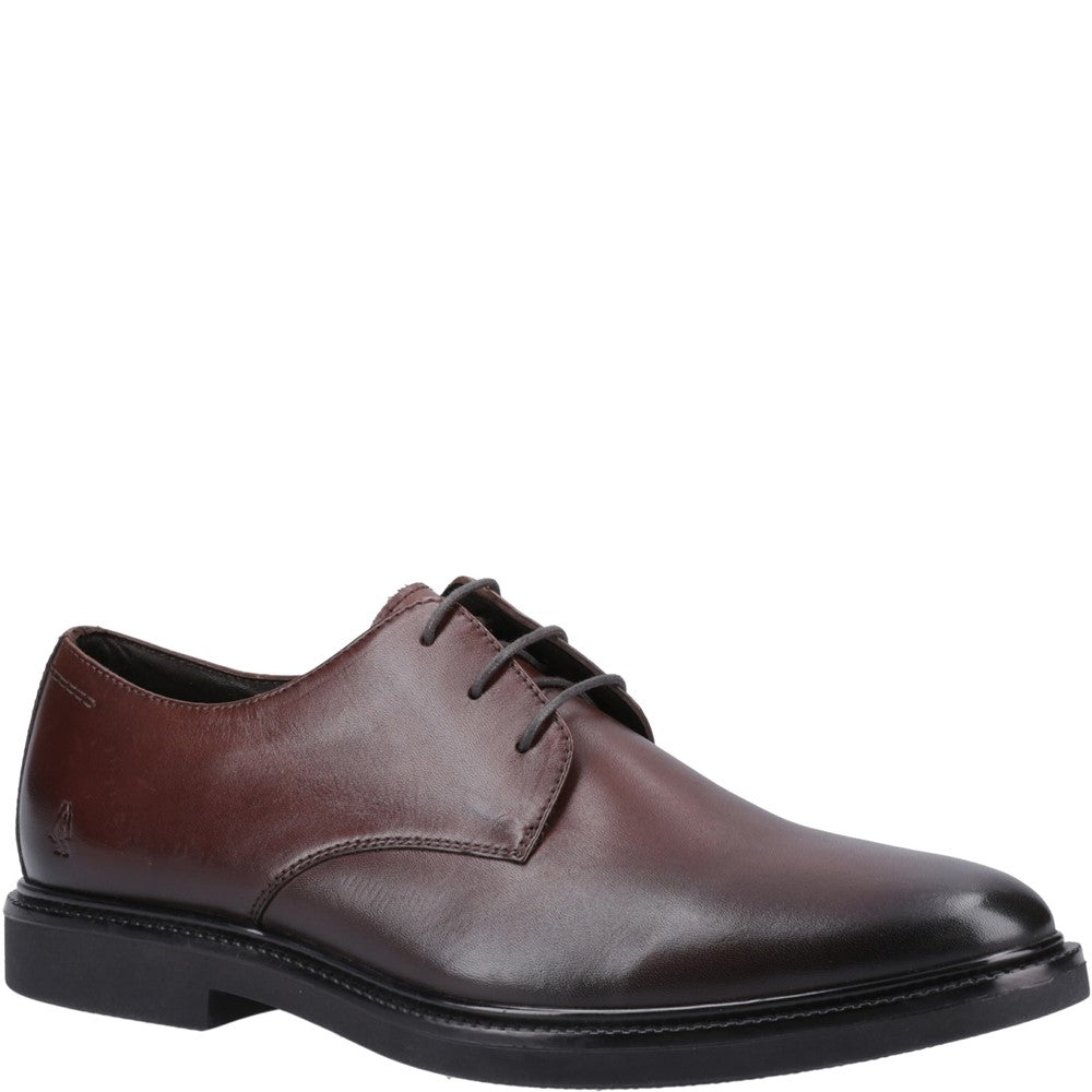 Mens Formal Lace Up Shoes Chocolate Hush Puppies Kye Lace Up Shoe