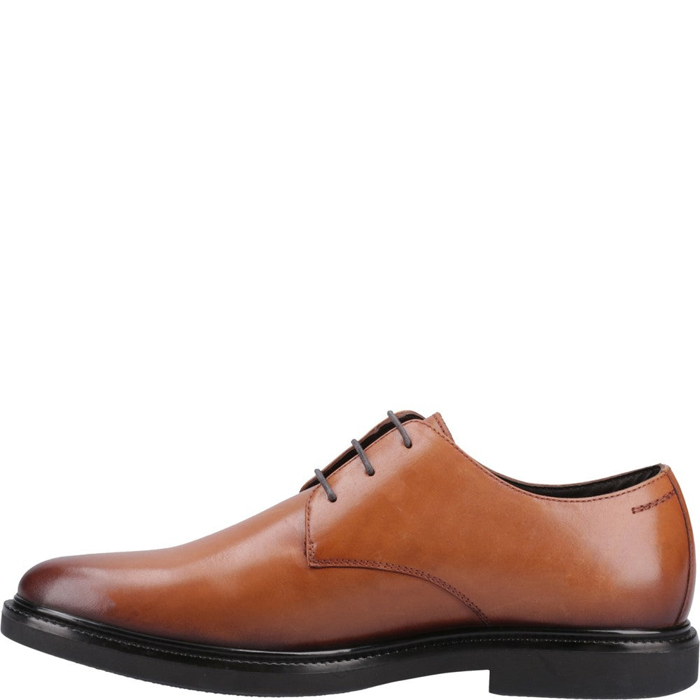 Mens Formal Lace Up Shoes Tan Hush Puppies Kye Lace Up Shoe