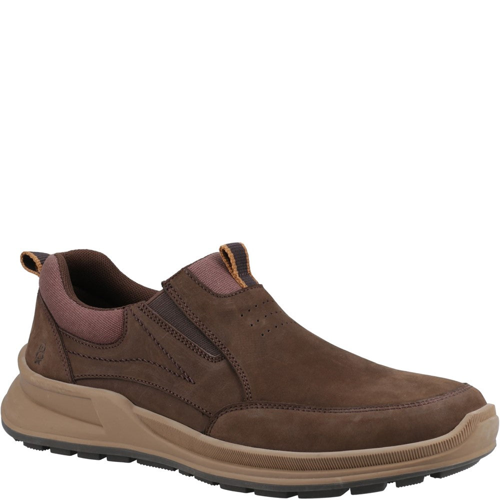 Slip On Mens Summer Brown Hush Puppies Arthur Slip On Shoe