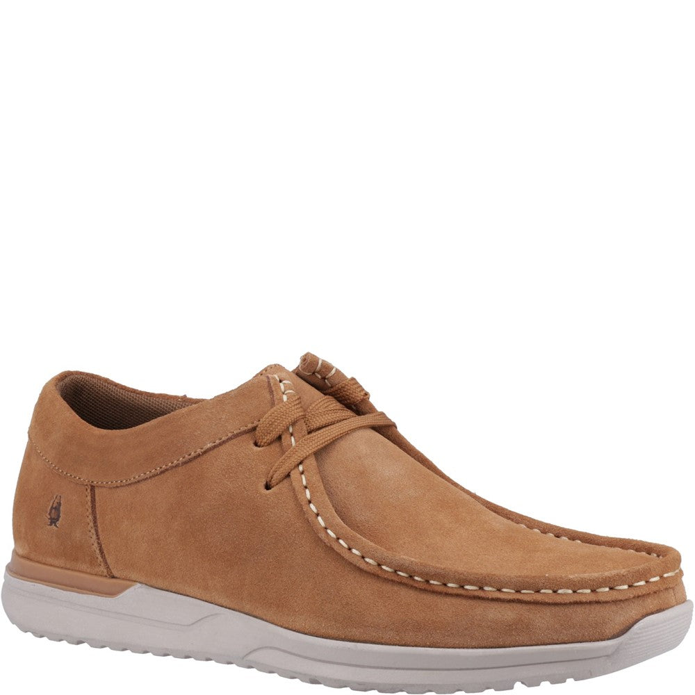 Lace Mens Summer Tan Hush Puppies Hendrix Lace Up Shoe
