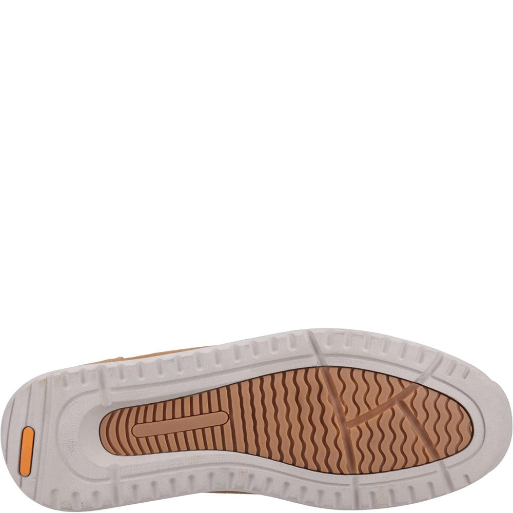 Lace Mens Summer Tan Hush Puppies Hendrix Lace Up Shoe