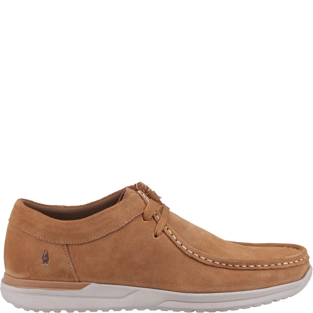 Lace Mens Summer Tan Hush Puppies Hendrix Lace Up Shoe