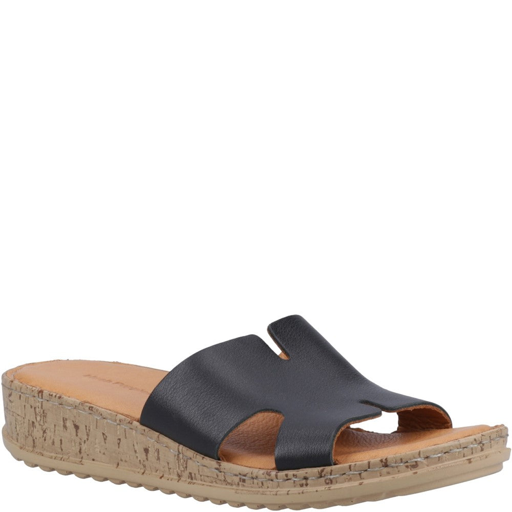Sandal Ladies Summer Black Hush Puppies Eloise Mule Sandal