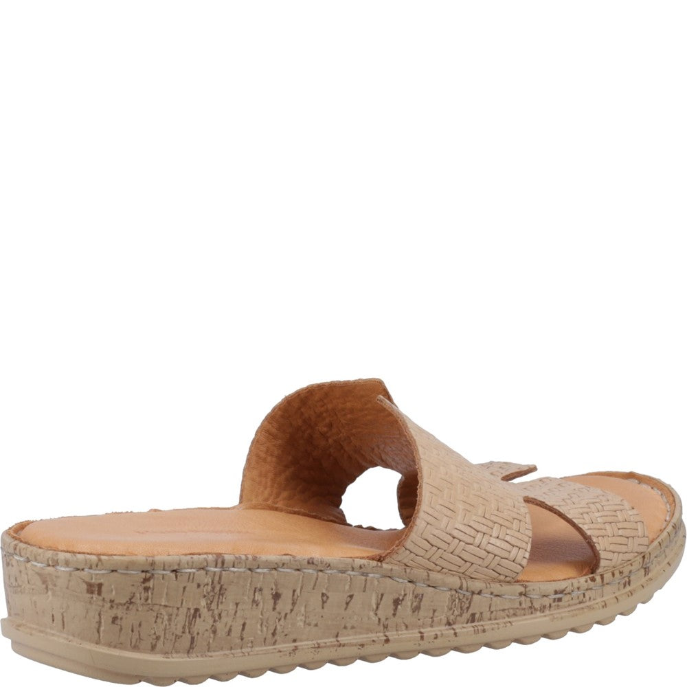 Sandal Ladies Summer Taupe Hush Puppies Eloise Mule Sandal