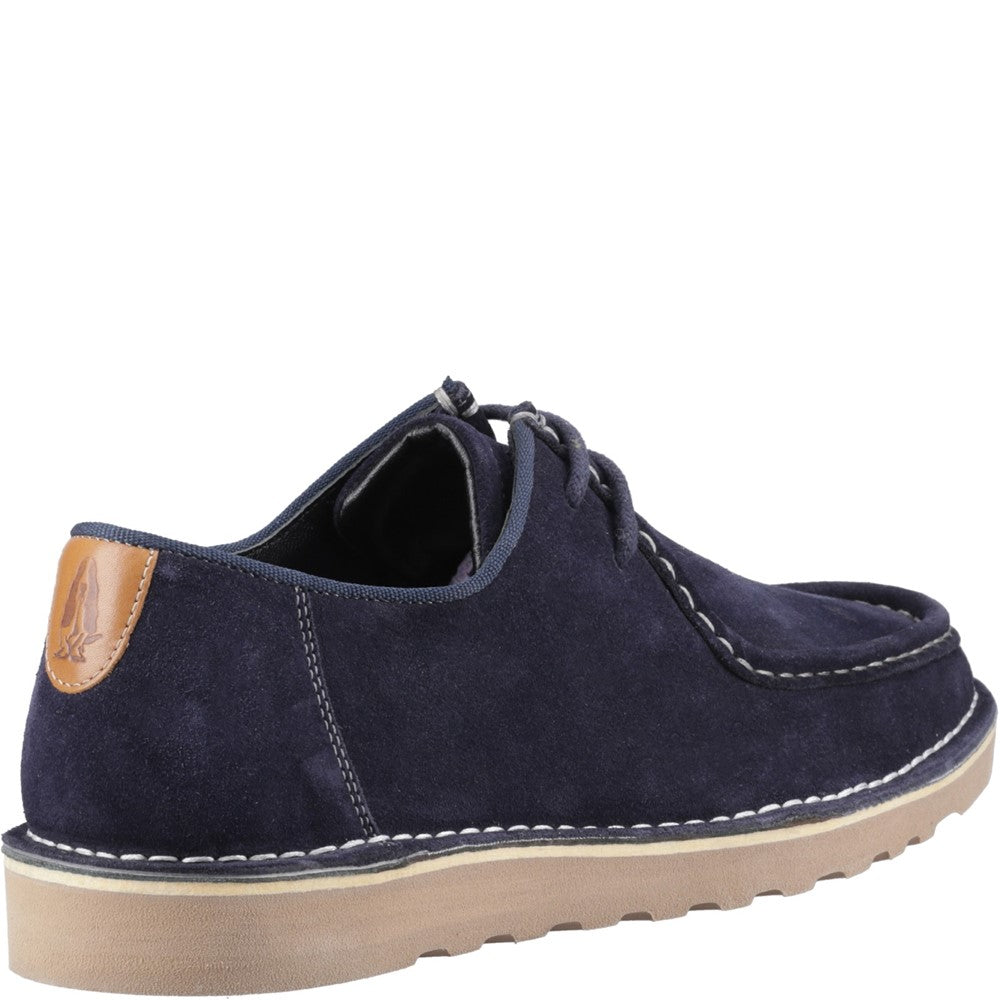 Lace Mens Summer Navy Hush Puppies Otis Lace Up Shoe