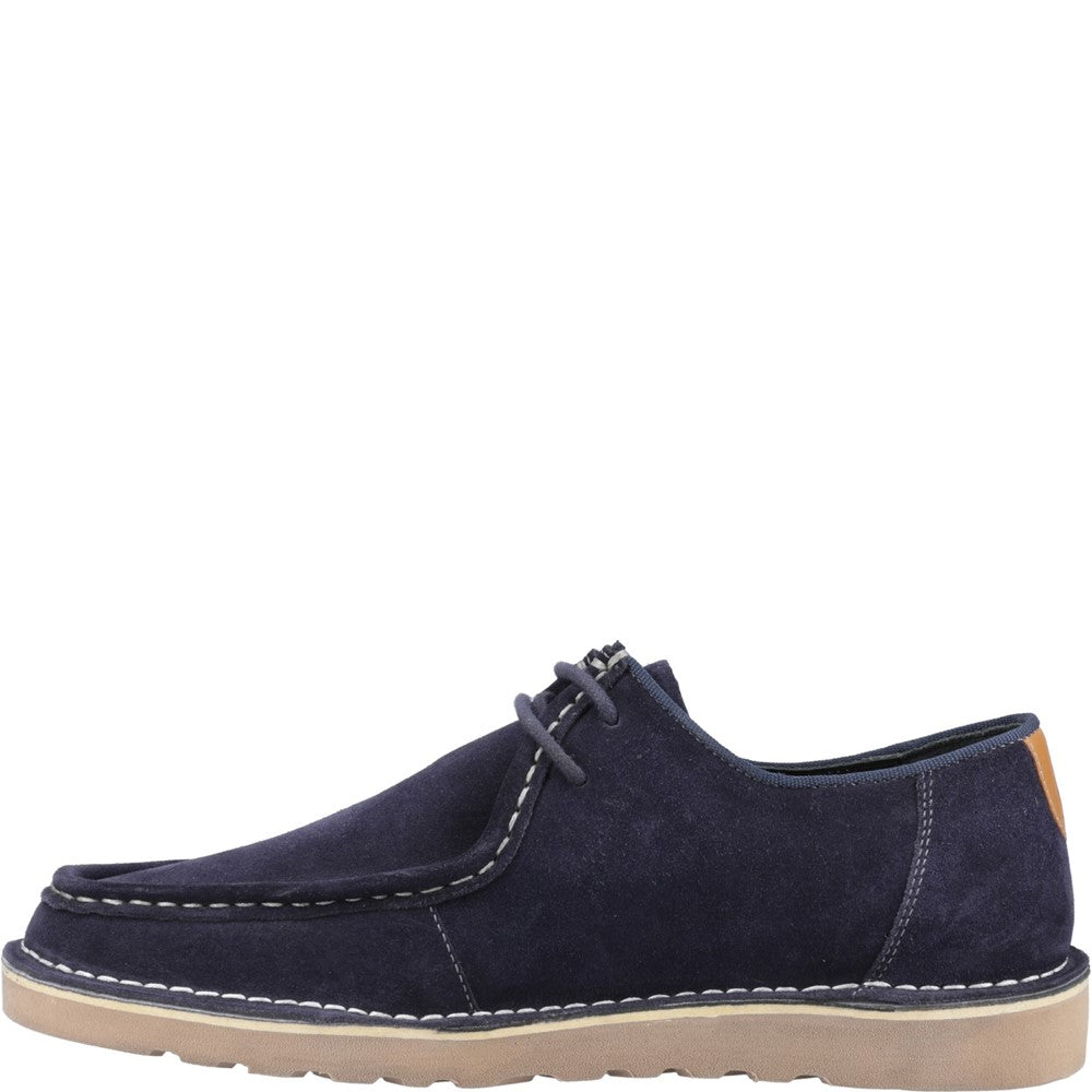 Lace Mens Summer Navy Hush Puppies Otis Lace Up Shoe