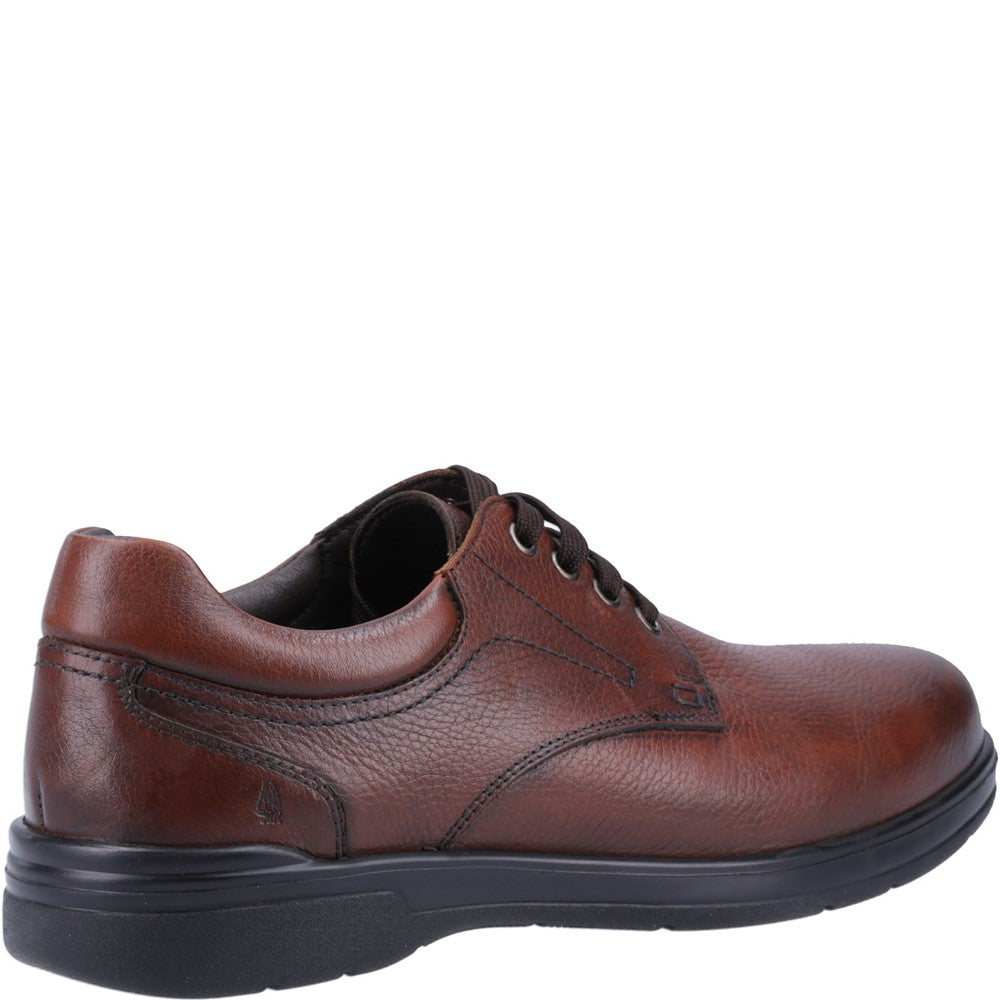 Mens Classic Lace Shoes Brown Hush Puppies Marco Lace Up Shoe