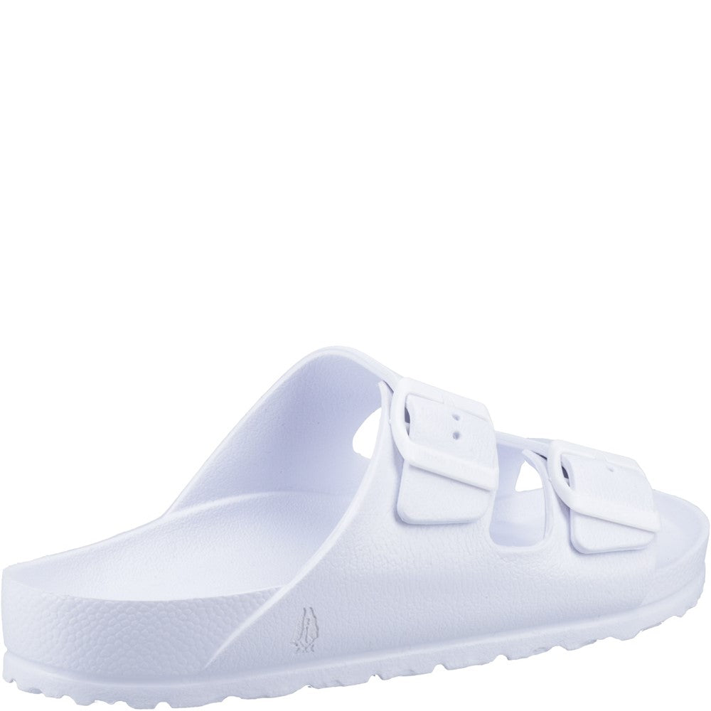 Sandal Ladies Summer White Hush Puppies Lorna Mule Sandal