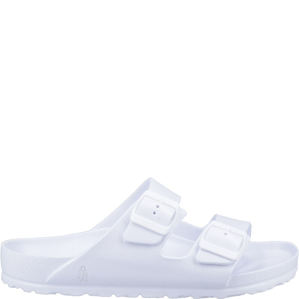 Sandal Ladies Summer White Hush Puppies Lorna Mule Sandal