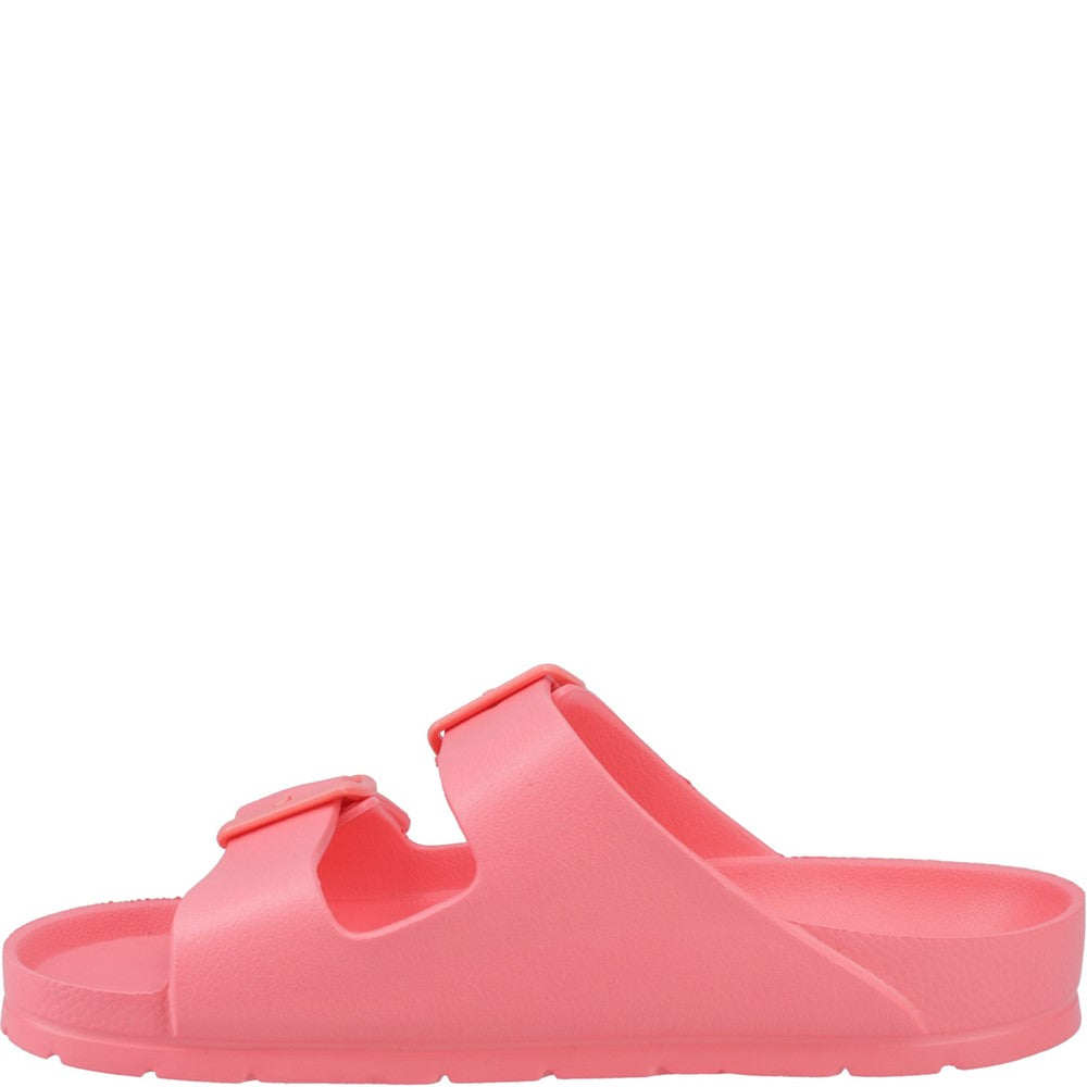 Sandal Ladies Summer Coral Hush Puppies Lorna Mule Sandal