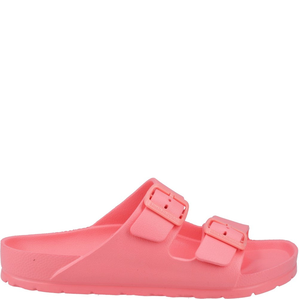 Sandal Ladies Summer Coral Hush Puppies Lorna Mule Sandal