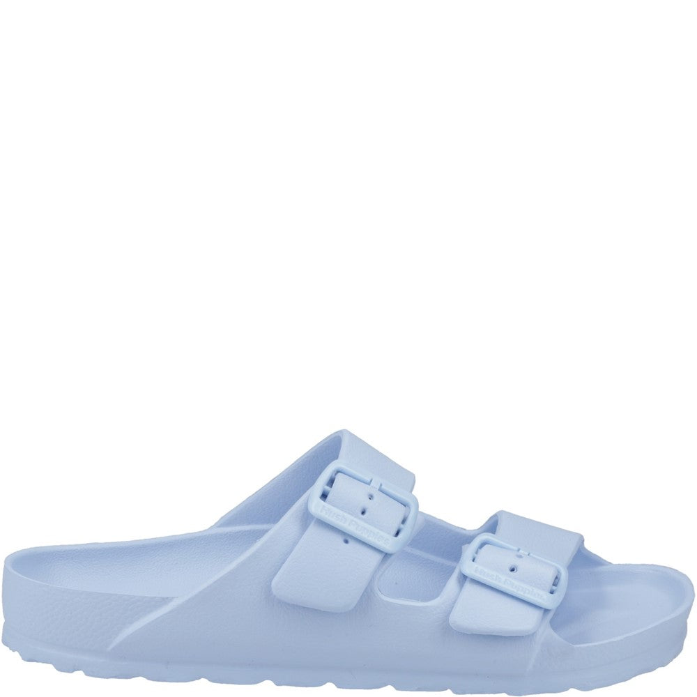 Sandal Ladies Summer Blue Hush Puppies Lorna Mule Sandal