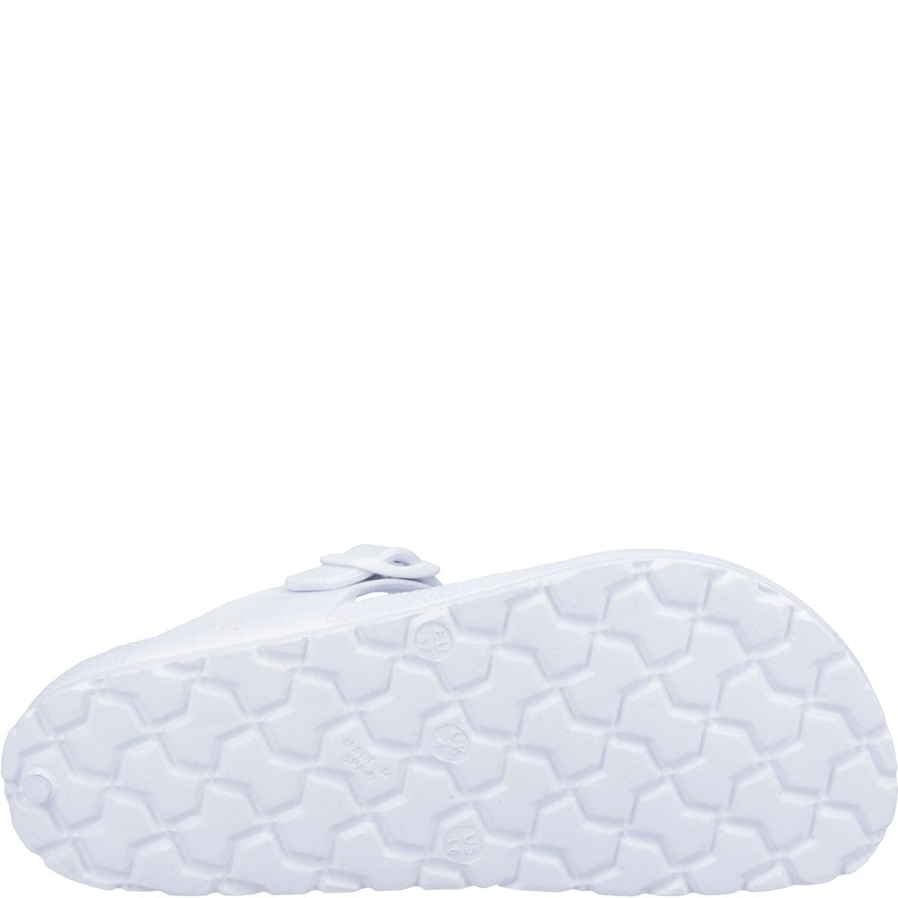 Sandal Ladies Summer White Hush Puppies Lizzie Toepost Sandal